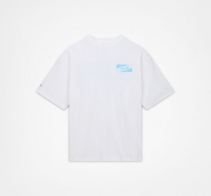 Converse Converse x Awake NY Jersey T-Shirt Blanche | EF3279685