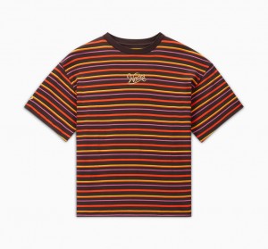 Converse Converse x Wonka Rayé T-Shirt Wonka Stripe | RY9024357