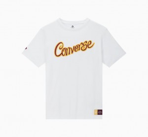 Converse Converse x Wonka T-Shirt Blanche | JG5381604