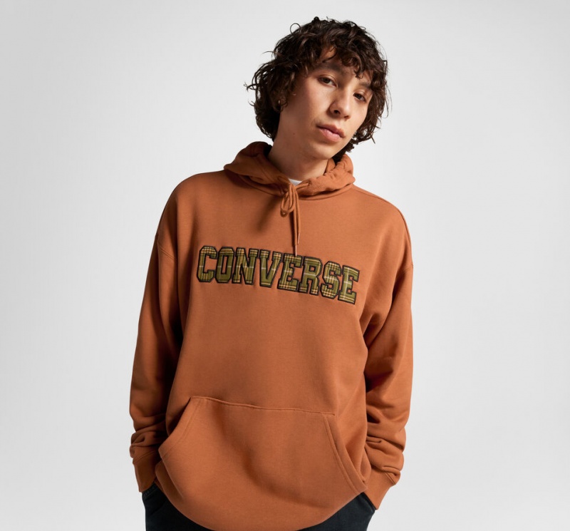 Converse All Star Logo Namesake Hoodie Tawny Owl | NI8974103