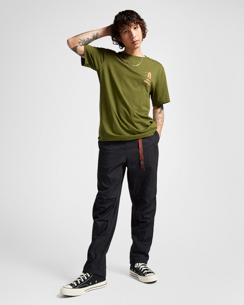 Converse All Star Tree T-shirt Vert | EO7083162