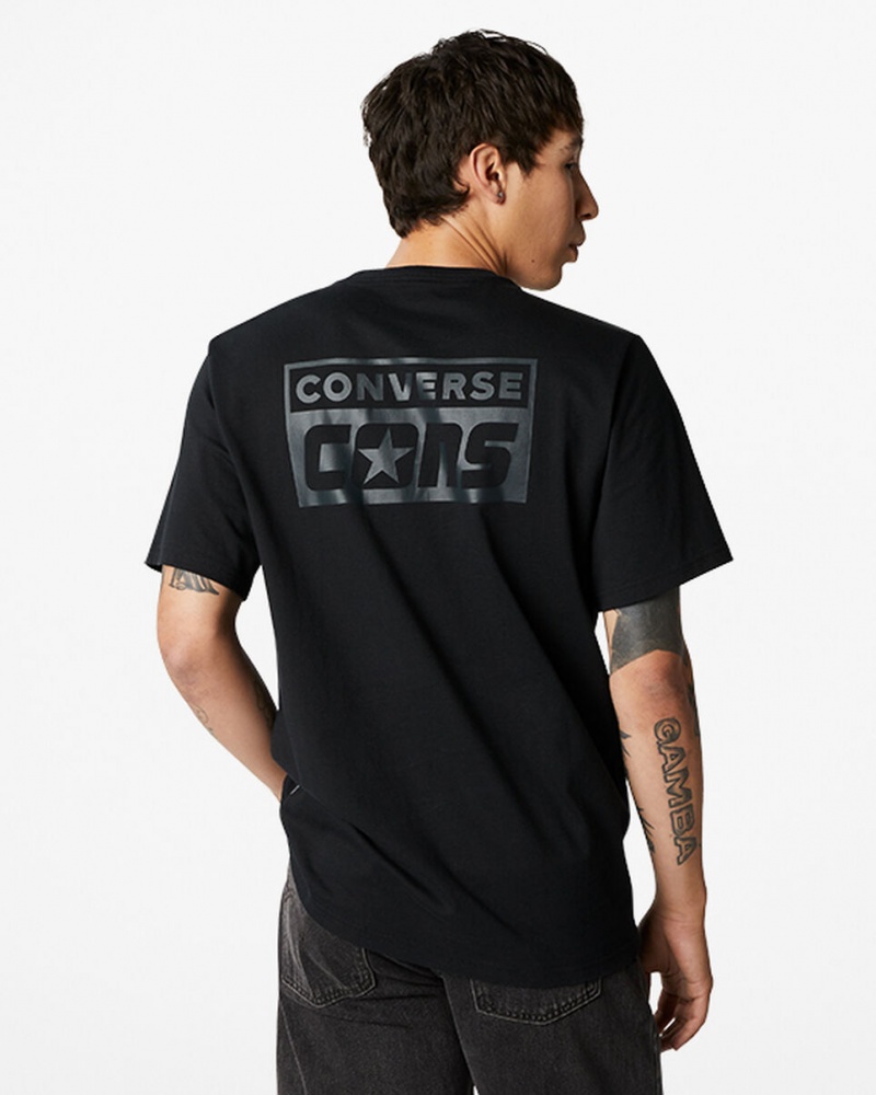 Converse CONS Graphique T-Shirt Noir | WA2897053