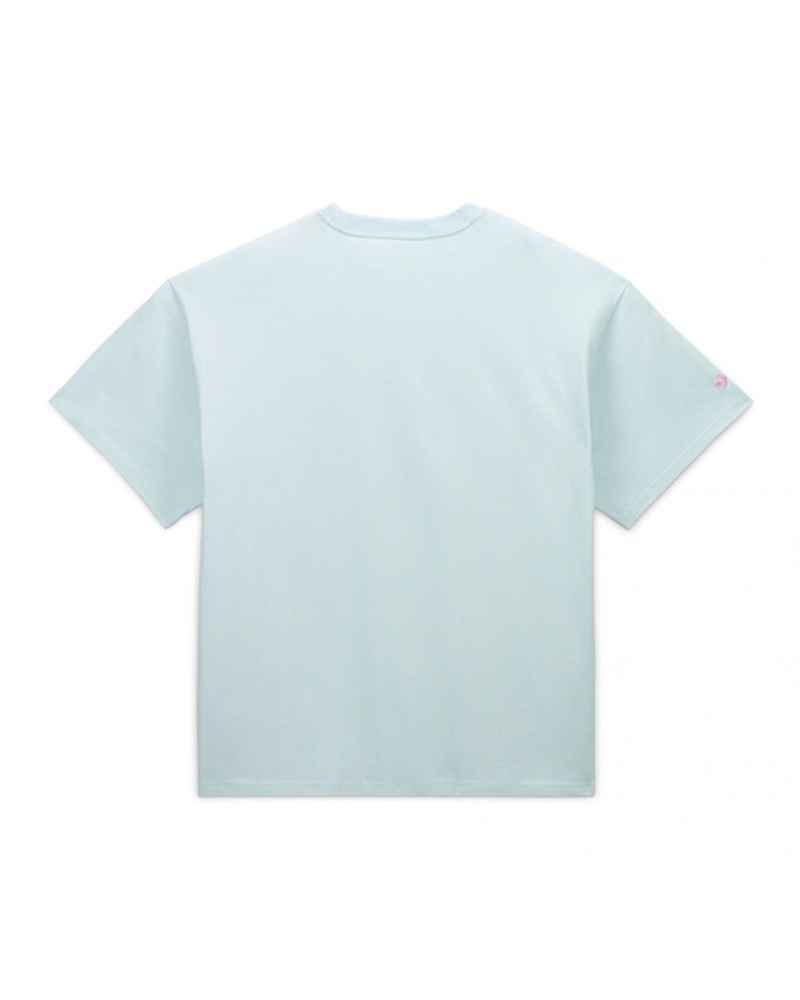 Converse Converse Go-To All Star Pride Together T-Shirt Aqua Mist | KU6791042