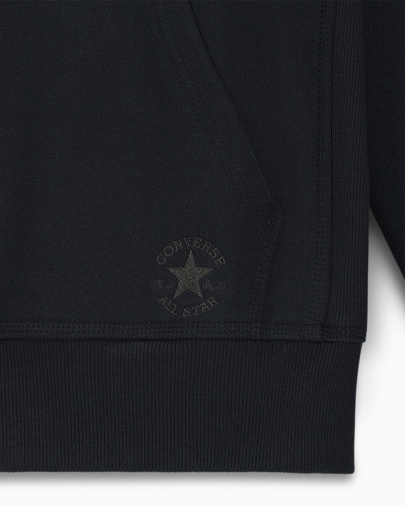 Converse Converse Gold Standard Loose-Fit Pullover Hoodie Noir | AI2657304