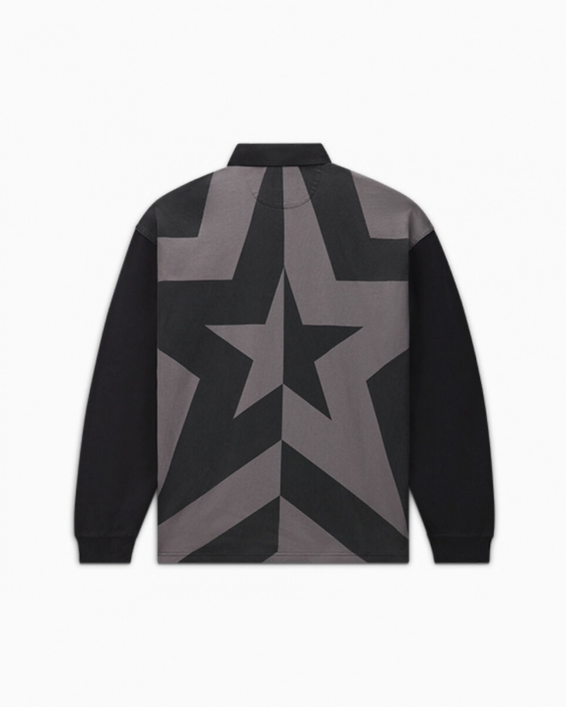 Converse Converse x Awake NY Rugby Shirt Noir | VE1098245