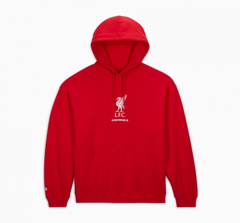 Converse Converse x LFC Loose-Fit Hoodie Tomato | AB9584317