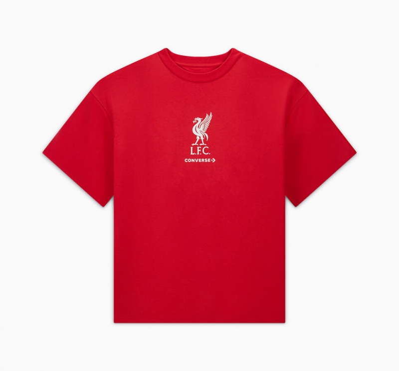 Converse Converse x LFC Loose-Fit T-Shirt Tomato | VS6794108