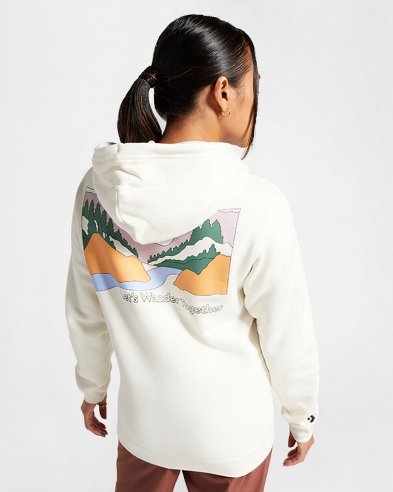 Converse Outdoors Graphique Hoodie Egret | ST7213695