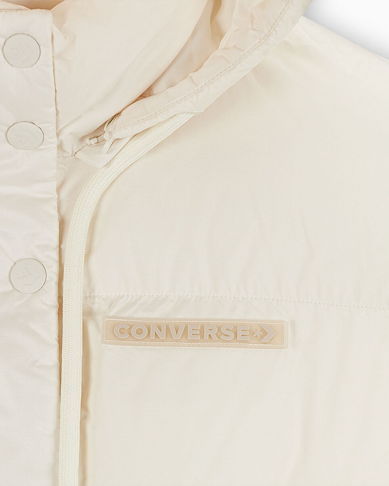 Converse Oversized Super Puffer Jacket Egret | CW2061743