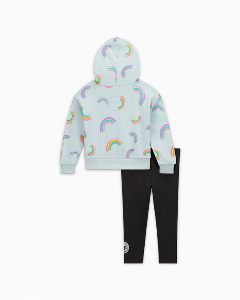 Converse Rainbow Hoodie & Leggings Set Noir | GM3079215