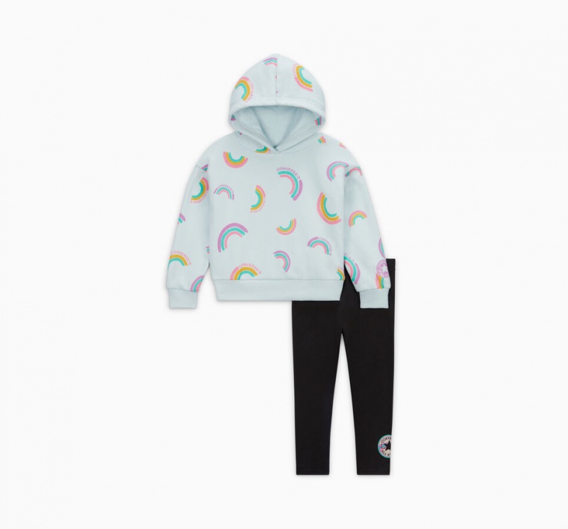 Converse Rainbow Hoodie & Leggings Set Noir | GM3079215